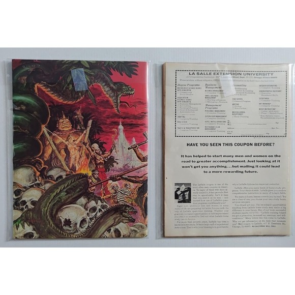 Marvel‎ Comics Super Special #2 & Savage Sword of Conan #45 Magazine Lot - Picture 2 of 2